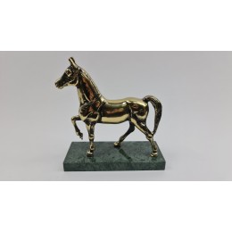 Skulptūrėlė iš žalvario „Arklys“ (20x19 cm), 62-011