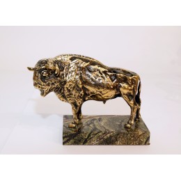 Skulptūrėlė iš žalvario „Šernas“ (10x30 cm), 62-04