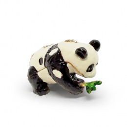 Dėžutė-skulptūrėlė „Panda“ (7x4 cm), 19-3992