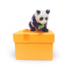 Dėžutė-skulptūrėlė „Panda“ (7x4 cm), 19-3992