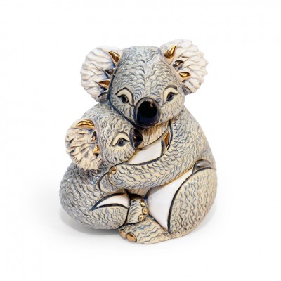 Skulptūrėlė „Koala su mažyliu“ (9x11 cm), 795-0152