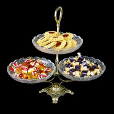 Krištolo saldaininė-vaisinė (38x36cm), 66-106