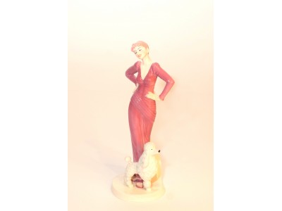 Statulėlė „Dama su šuneliu“