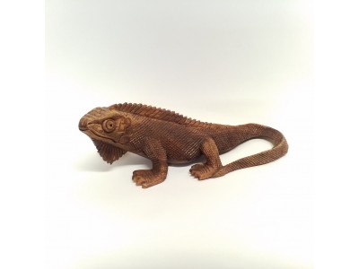 Skulptūrėlė „Iguana“ (10x31 cm), 17-0530