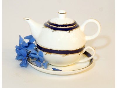 Puodelis su arbatinuku „English Collection“