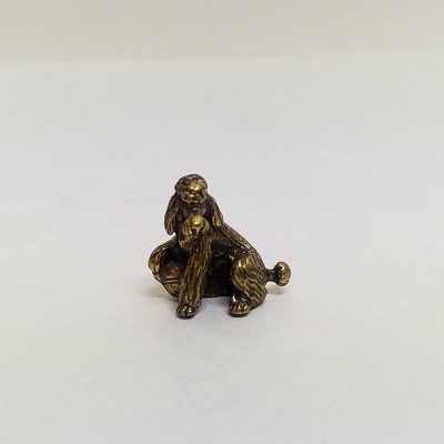 Skulptūrėlė „Šuo pudelis“ (2x2 cm), 62-88