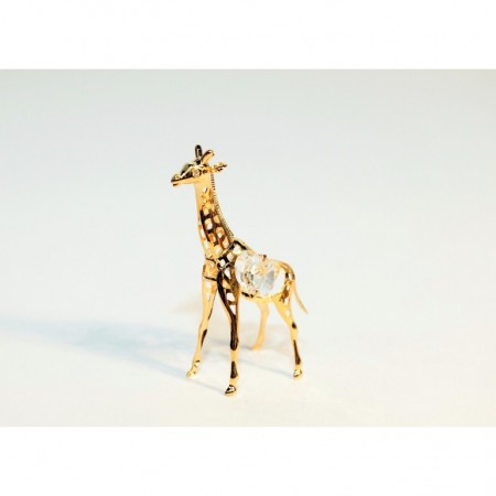 Žirafa - statulėlė su Swarovski kristalais