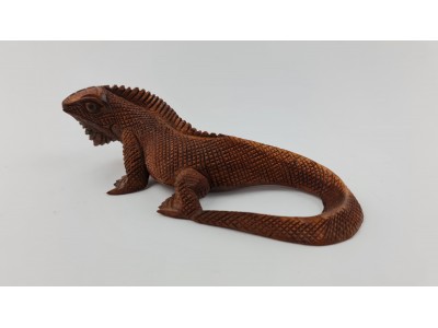 Skulptūrėlė „Iguana“ (6x20 cm), 17-004
