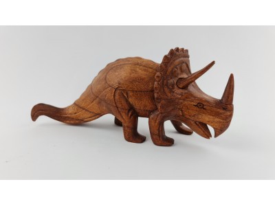 Skulptūrėlė dinozauras „Triceratopsas“