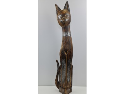 Skulptūrėlė „Katė“ (aukštis 80 cm), 17-080-5