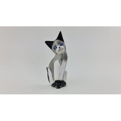 Skulptūrėlė „Katė“ (aukštis 15 cm), 17-2315