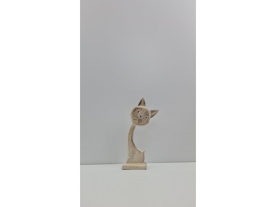 Skulptūrėlė „Katė“ (aukštis 20 cm), 17-441-3