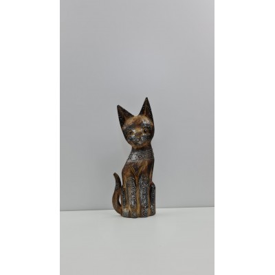 Skulptūrėlė „Katė“ (aukštis 30 cm), 17-888-3